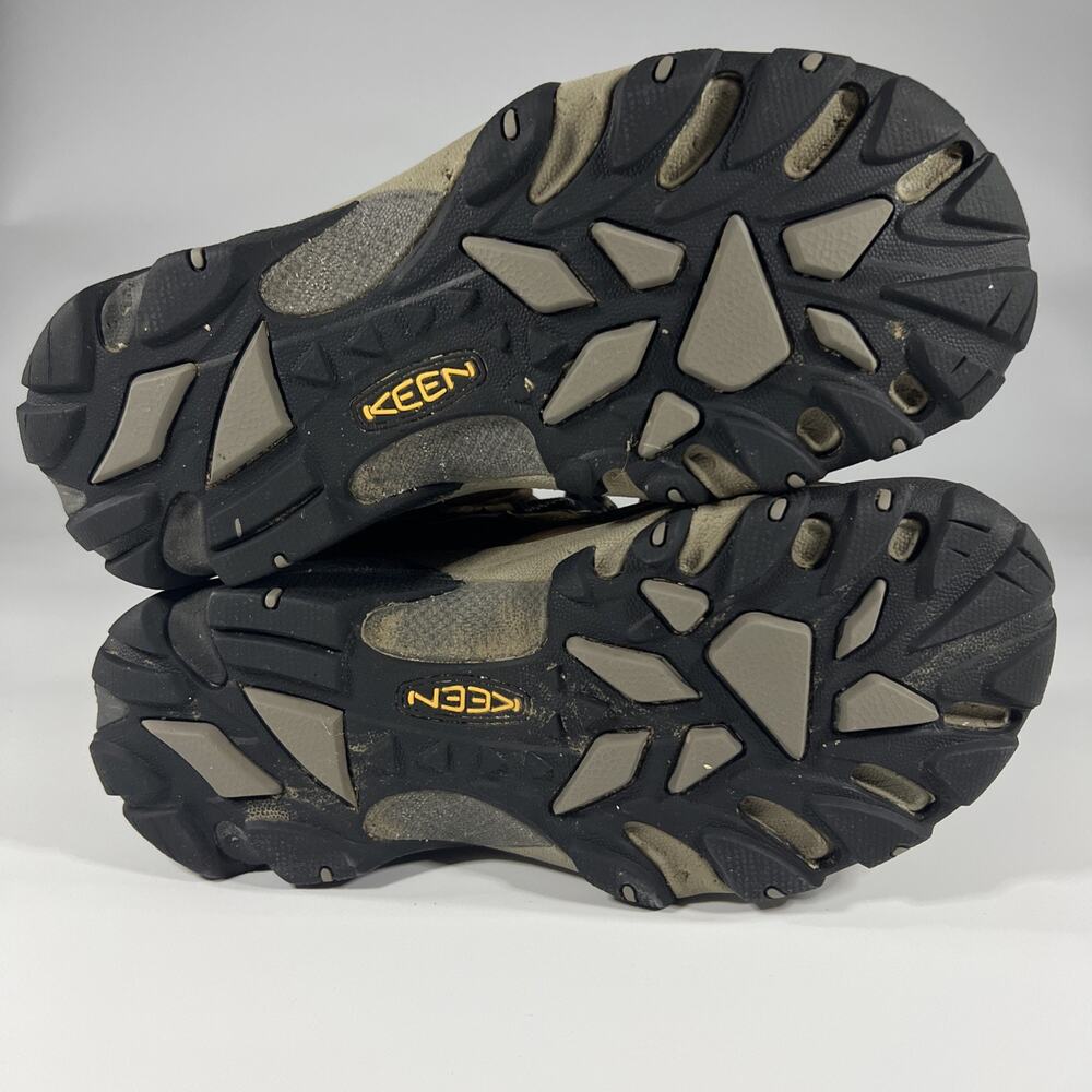 KEEN Targhee II Mid Waterproof Mens US Sz 8 Leather Textile Hiking Boots 1008418 - Picture 12 of 13
